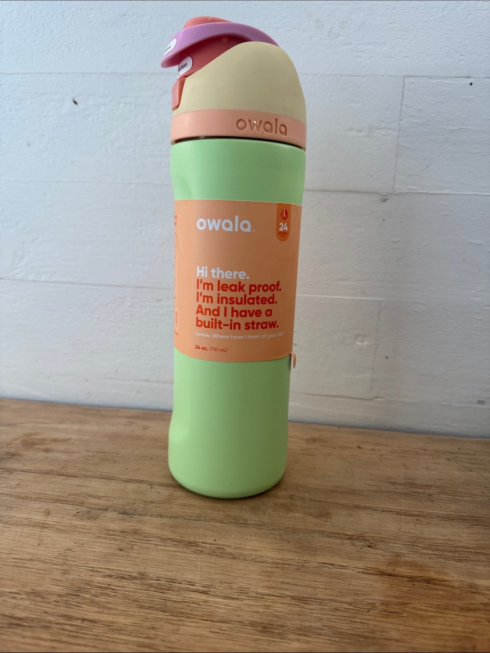 Brand new owala Lime Light